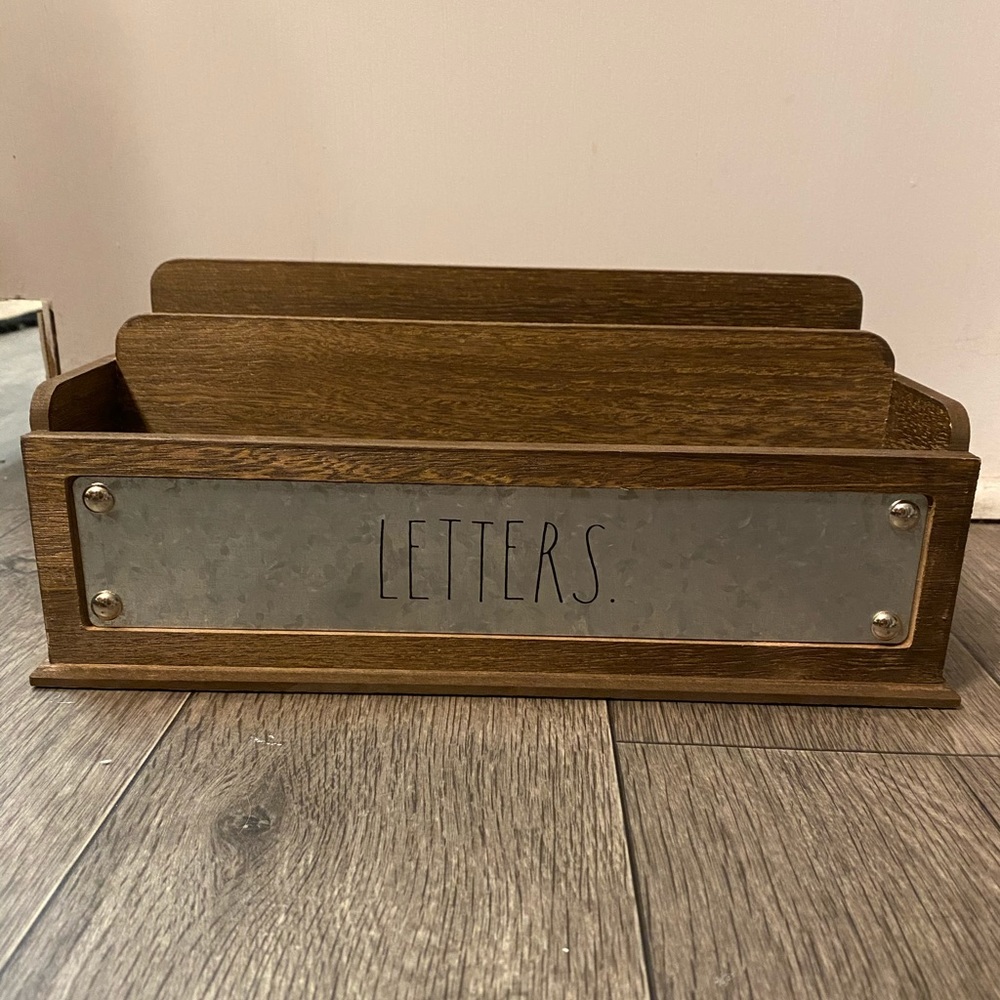 RAE DUNN LETTERS organizer